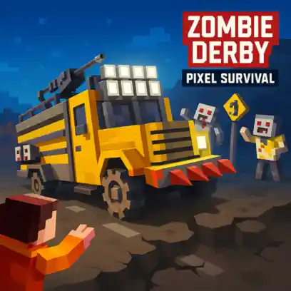 Zombie Derby Pixel Survival