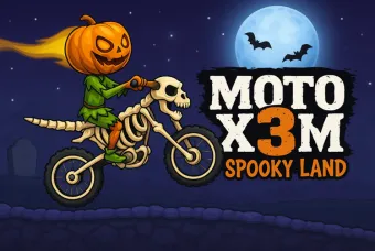 Moto X3m Spooky Land